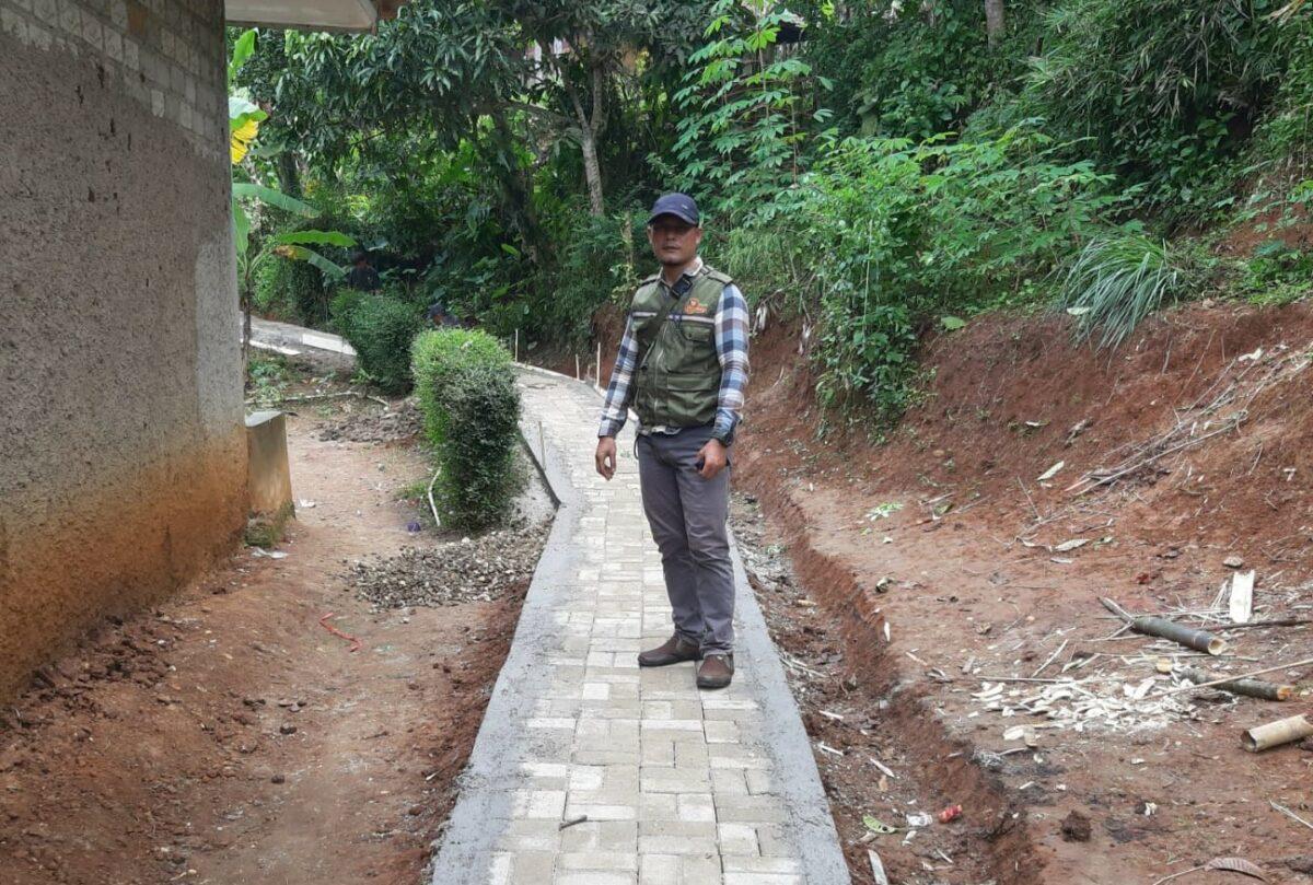 Pemdes Sebut Perbaikan Jalan Gang di Desa Situwangi Bisa Tingkatkan Laju Ekonomi Masyarakat