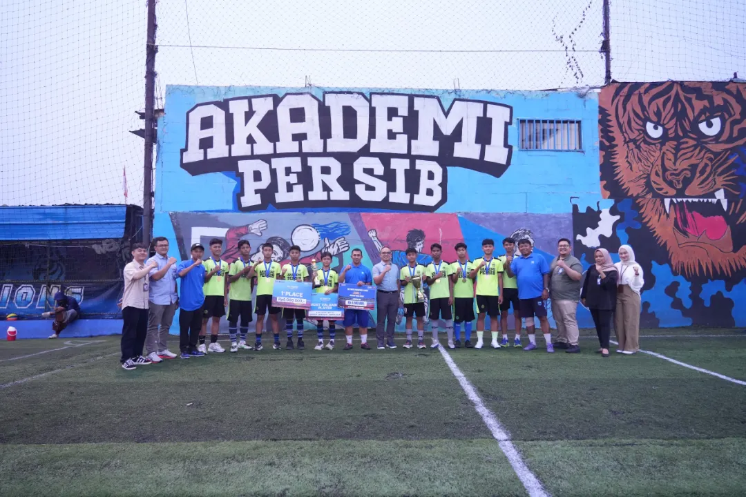 BRI RO Bandung Sangat mengapresiasi pencapaian Akademi Persib Cimahi yang menjadi juara 1 dalam ajang BRI Youth Champions League 2026