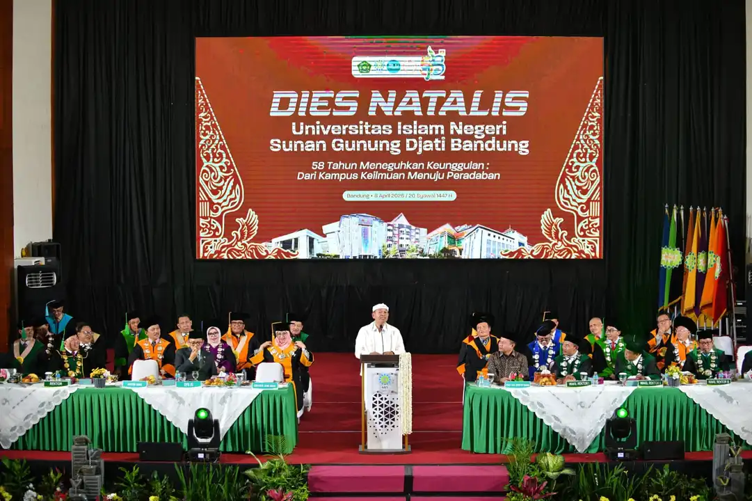 Dedi Mulyadi Tekankan Nilai Rasa dalam Peradaban Sunda di Dies Natalis ke-58 UIN Bandung