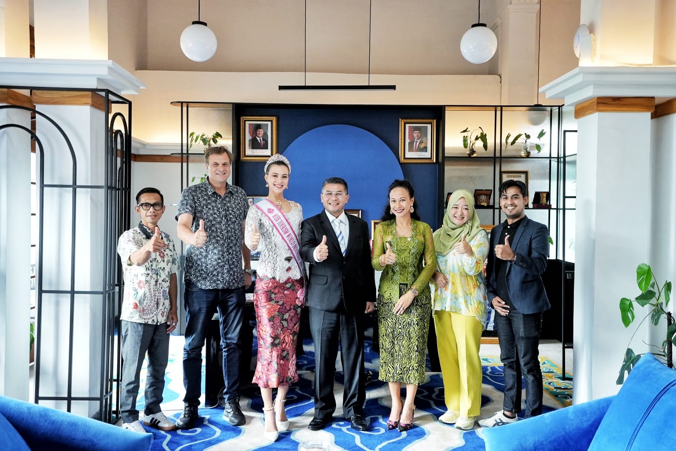 Wagub Erwan Dukung Sophia Rebecca Harumkan Jabar pada Miss World Tourism 2026